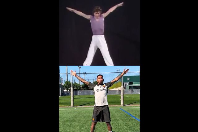 Vídeo: Jogadores do Barcelona arriscam 'moves like Jagger'