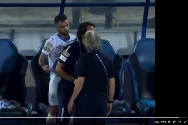 Michael não gostou de ser substituído e foi confrontado por Jorge Jesus (vídeo)