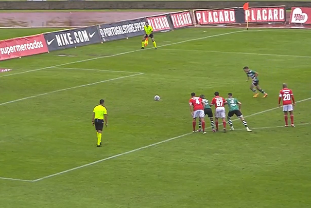 VÍDEO: Aursnes comete penálti e Lusitânia reduz frente ao Benfica