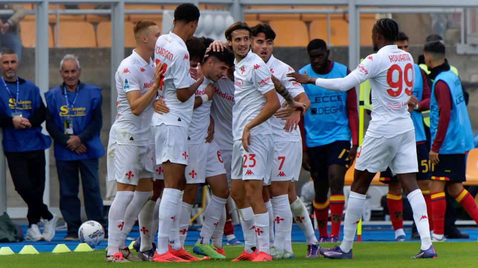 Fiorentina, adversária do V. Guimarães na Liga Conferência, aplica pesada goleada