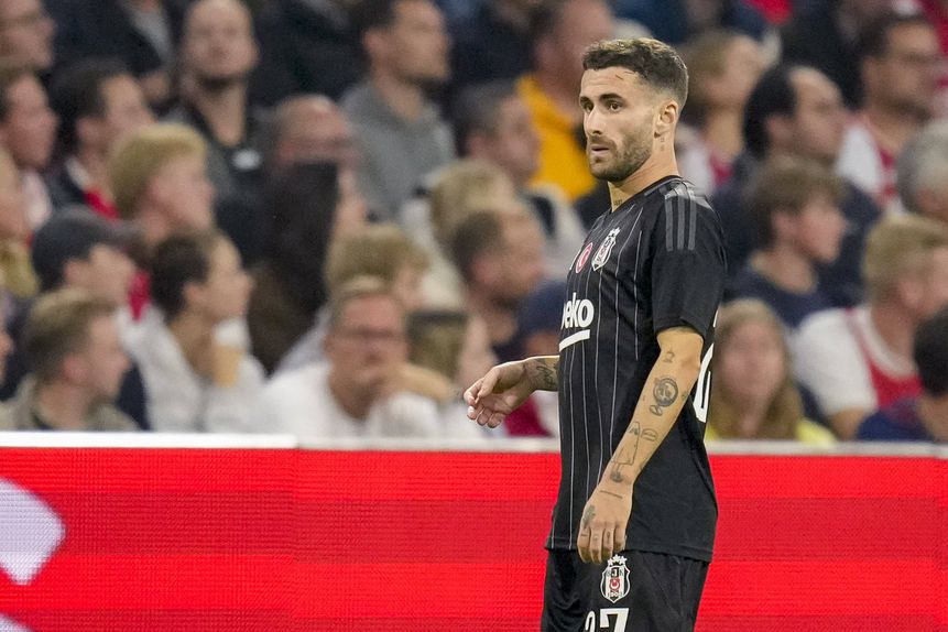 Rafa Silva em ação pelo Besiktas