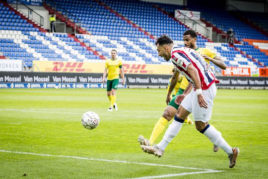 Golo de Pavlidis pelo Willem II ao Fortuna Sittard