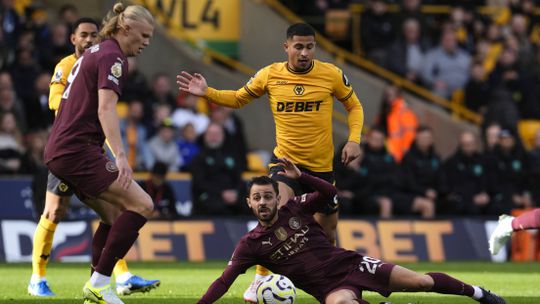 Wolverhampton-Manchester City: Gvardiol empata com golo fantástico