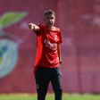 Benfica já no relvado