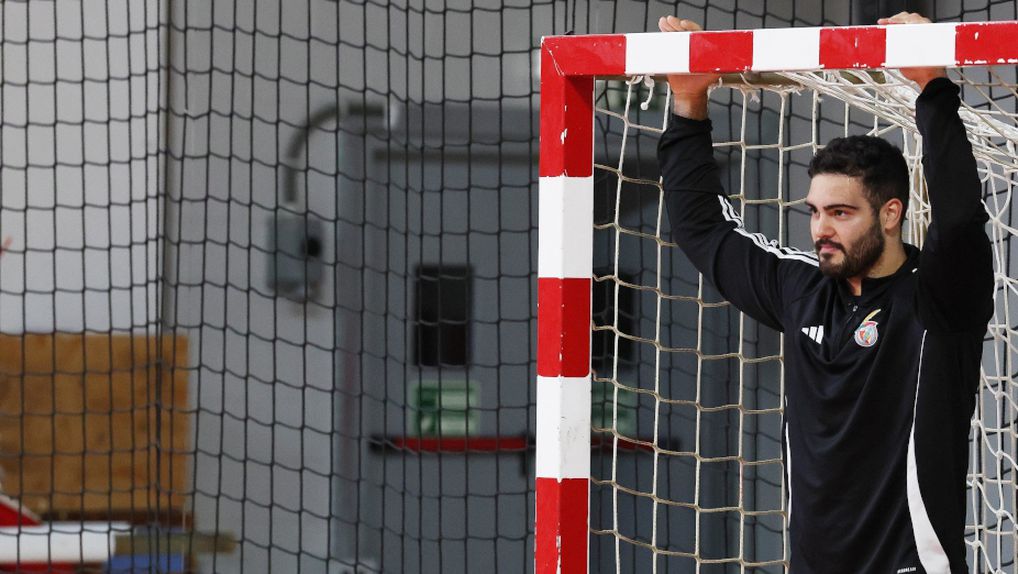 O internacional brasileiro Rangel da Rosa chegou esta época ao Benfica. Foto SL Benfica