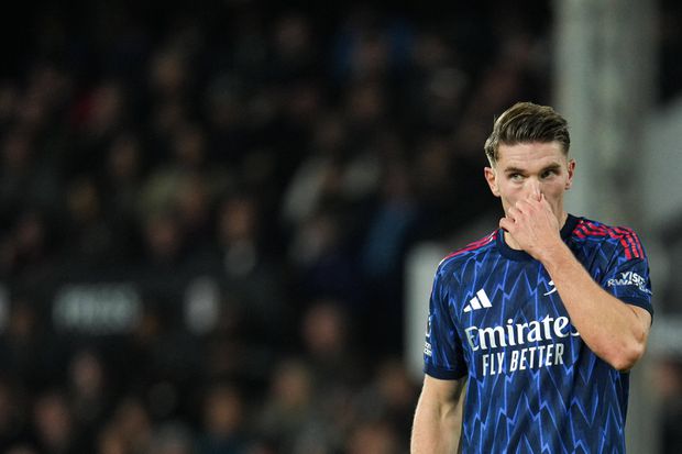 Viktor Gyokeres voltou a ficar em branco na vitória do Arsenal sobre o Fulham