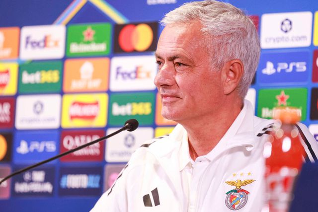 José Mourinho, treinador do Benfica - Foto: Benfica