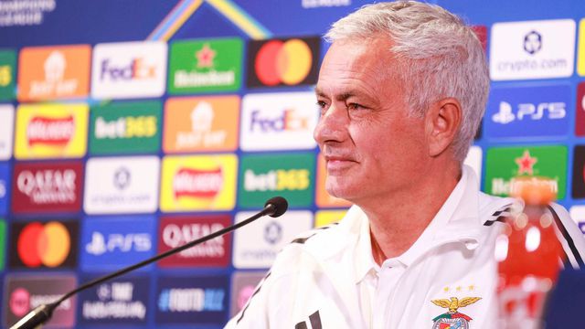 José Mourinho, treinador do Benfica - Foto: Benfica