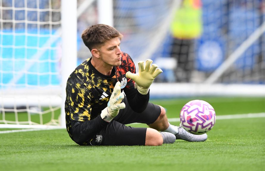 Nick Pope tem sido o titular na baliza do Newcastle. Foto: IMAGO