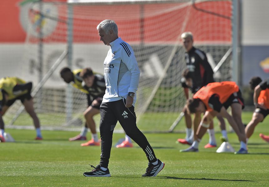 José Mourinho, treinador do Benfica (FOTO: MIGUEL NUNES)
