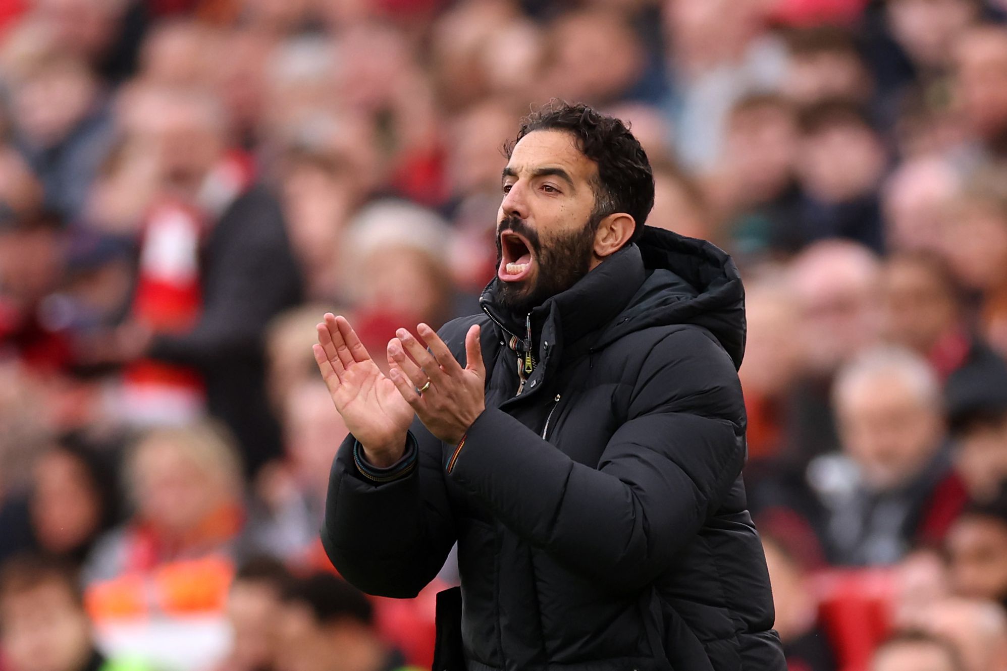 Ruben Amorim, treinador do Manchester United
