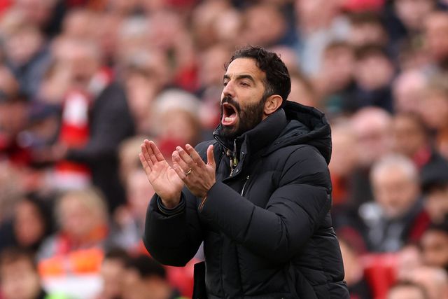 Ruben Amorim, treinador do Manchester United