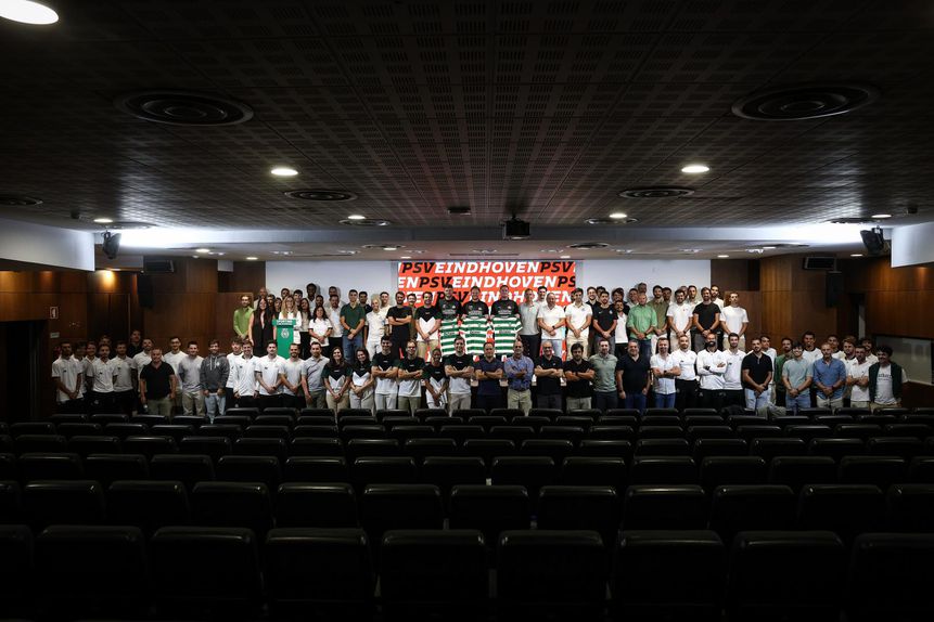 Encontro entre responsáveis pelos escalões de formação dos dois clubes realizou-se em Alvalade - Foto: SPORTING CP