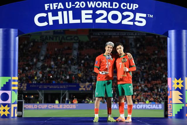 Zabiri e Maamma, os dois melhores jogadores do Mundial sub-20