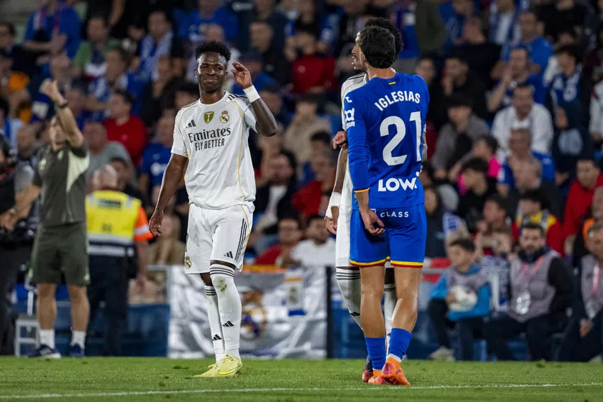 Vini Jr. no Getafe: ódio em campo!