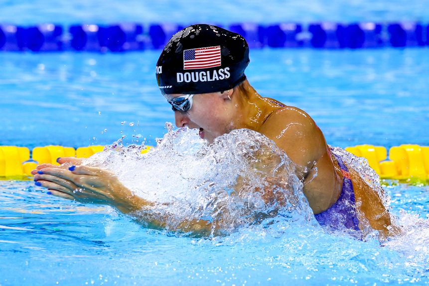 Douglass bateu um recorde do Mundo que tinha oito anos. IMAGO