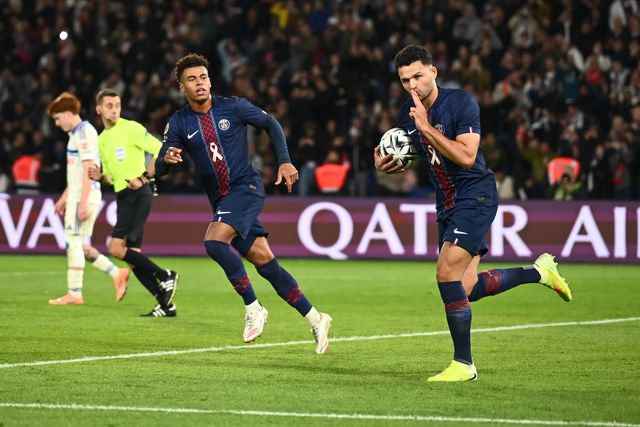 Gonçalo Ramos faturou de penálti ante o Estrasburgo