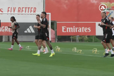 Último treino do Benfica antes do Newcastle: as novidades