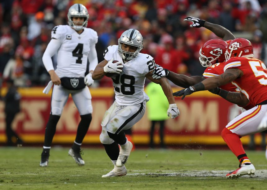 Doug Martin terminou a carreira ao serviço dos Oakland Raiders