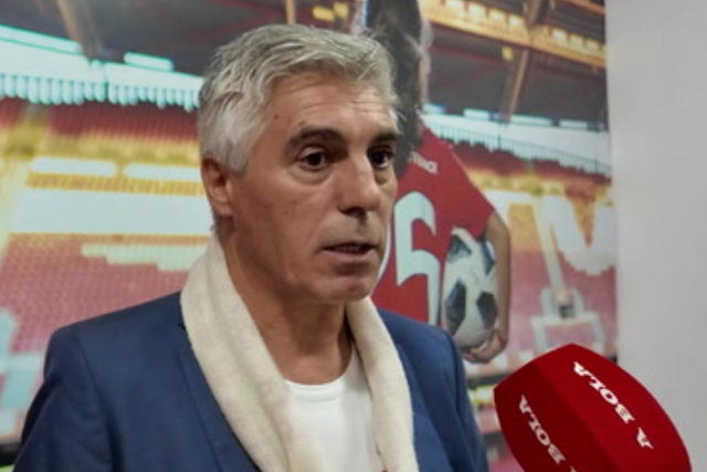 Vítor Paneira na casa do Benfica no Porto (DR)