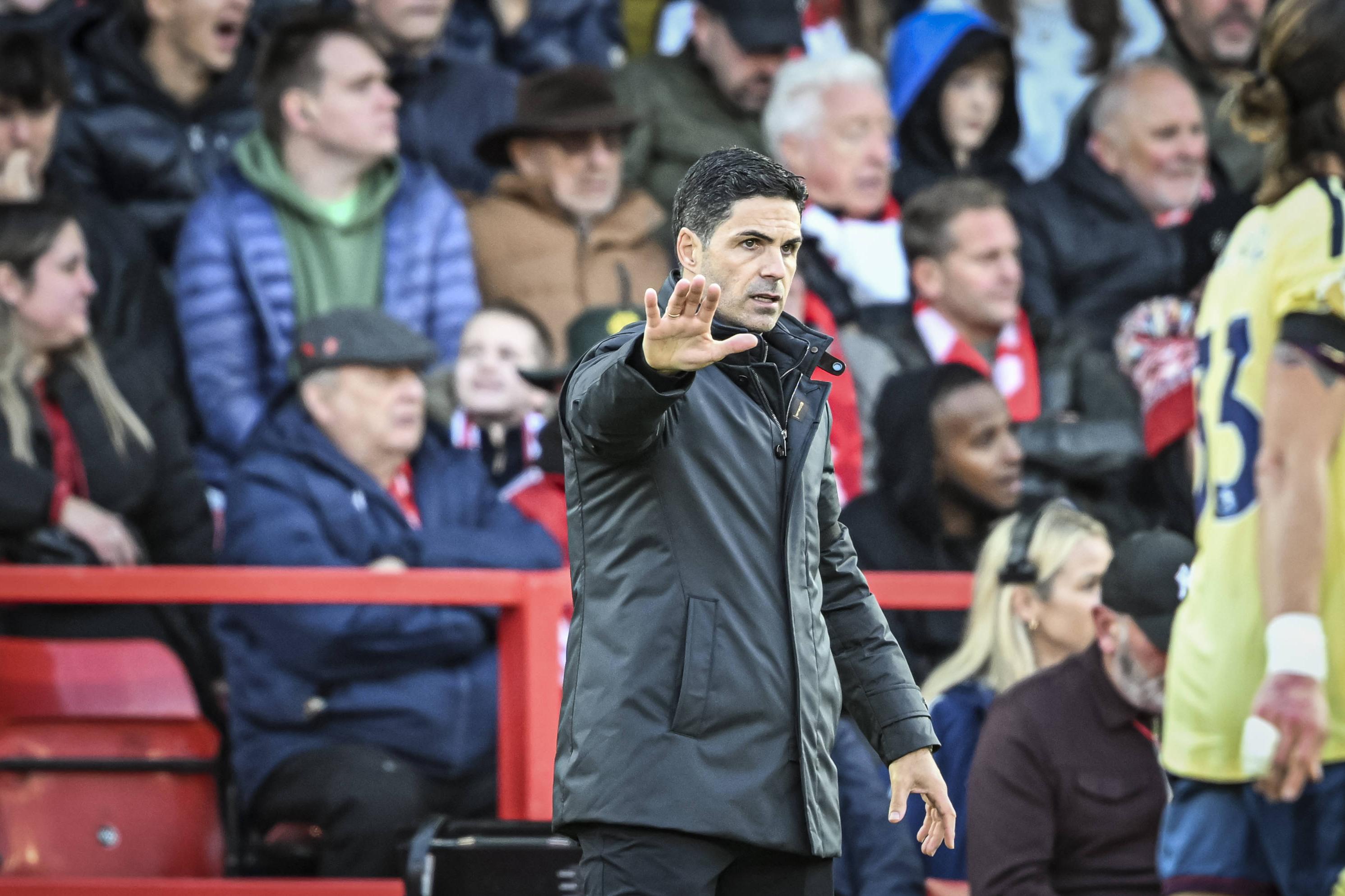 Mikel Arteta, treinador do Arsenal