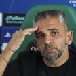 Rui Borges entende que em caso de vitória o Sporting pode dar um passo importante rumo ao playoff da Champions (Foto TIago Petinga/LUSA)