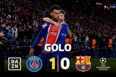 Nem pediu licença: o golaço que desatou o nulo no PSG-Barcelona