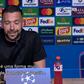 «É interessante falar-se de crise com uma equipa que está em primeiro lugar...»