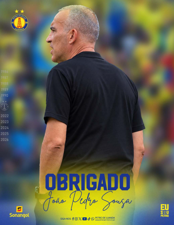 João Pedro Sousa deixou o Petro de Luanda - Petro de Luanda