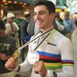 Iúri Leitão conquistou a medalha de ouro em omnium e a de prata em madison nos Mundiais de Pista em Xangai (Miguel Nunes)