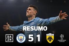 Manchester City goleia AEK à boleia de exibição brilhante de Phil Foden (resumo)