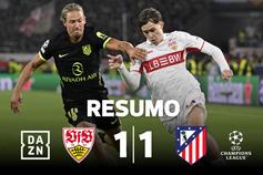 Com expulsão de Hjulmand, Atlético Madrid sobrevive em Estugarda (resumo)