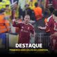 A receita foi a mesma: Liverpool teve cabeça e empatou antes do intervalo