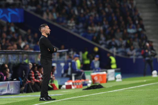 Farioli tem três derrotas em três jogos na Champions - Foto: Catarina Morais/Kapta+