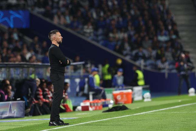 Farioli tem três derrotas em três jogos na Champions - Foto: Catarina Morais/Kapta+