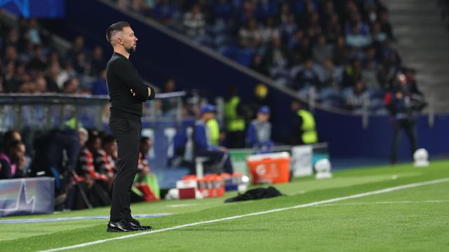 Farioli tem três derrotas em três jogos na Champions - Foto: Catarina Morais/Kapta+