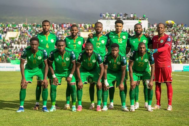 A festa de Comores depois da vitória no apuramento para o Mundial 2026