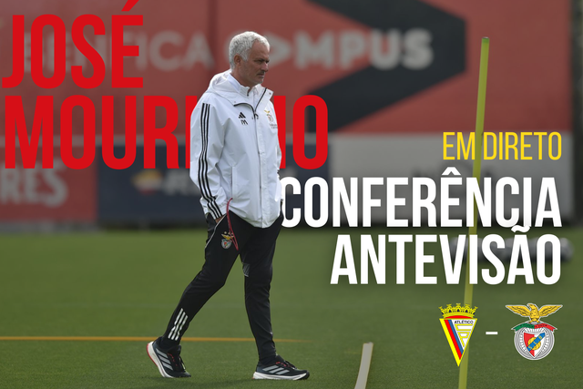 Em direto: siga a conferência de José Mourinho