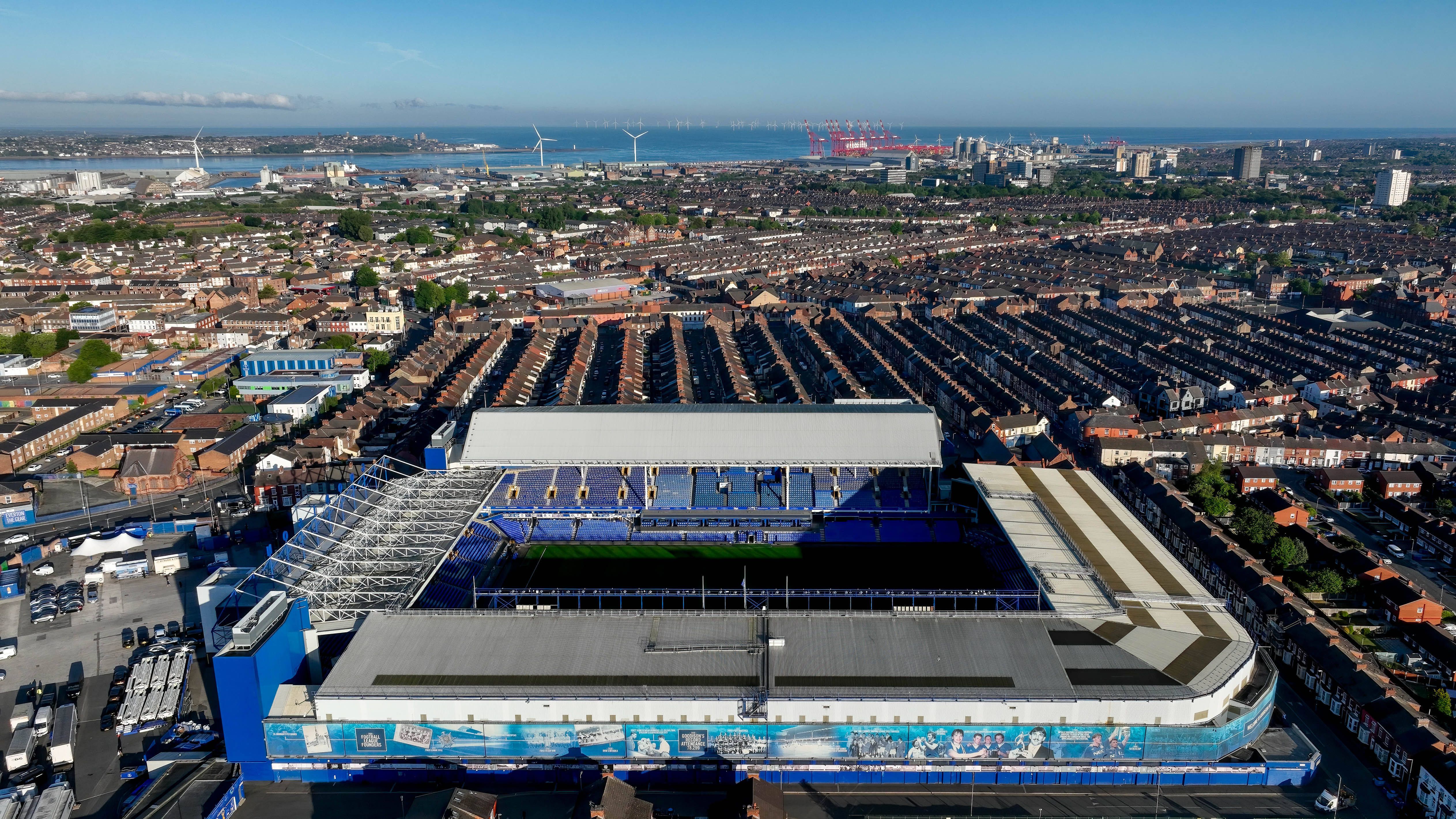 Goodison Park, do Everton - Foto: IMAGO