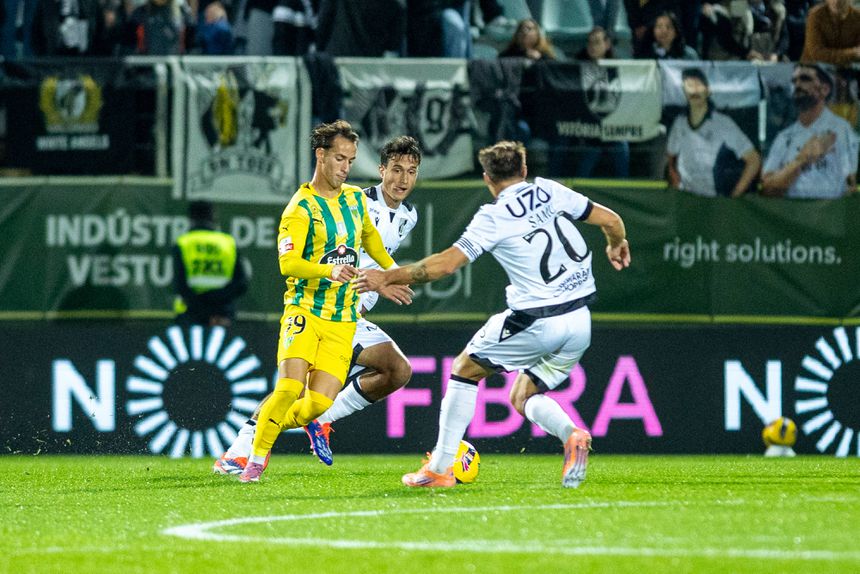 Hugo Félix fez o primeiro jogo a titular no campeonato, na última jornada, frente ao Vitória de Guimarães