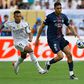 Kylian Mbappé, avançado do Real Madrid, e Achraf Hakimi, lateral-direito do PSG