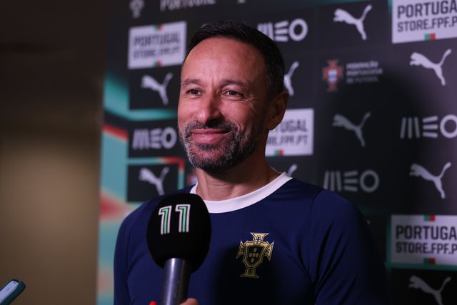 Bino Maçães, selecionador de Portugal no Mundial sub-17, ao Canal 11 - Foto: FPF