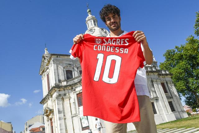 José Condessa treina-se... no Benfica