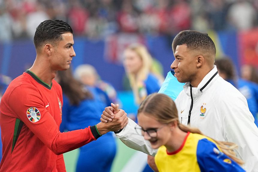 Cristiano Ronaldo e Kylian Mbappé