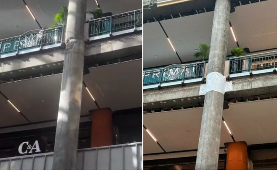 Fotos de problemas no Colombo foram partilhadas pela associação de moradores Vizinhos