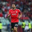 Ezequiel Garay ao serviço do Benfica