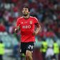 Ezequiel Garay ao serviço do Benfica