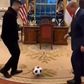 Trump recorre à IA para dar toques com Ronaldo na Sala Oval