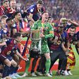 Barcelona levantou a Taça do Rei em 2025
