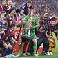 Barcelona levantou a Taça do Rei em 2025